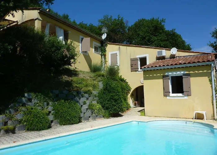 With Private Pool And Panoramic View Villa Saint-Paul-Trois-Châteaux