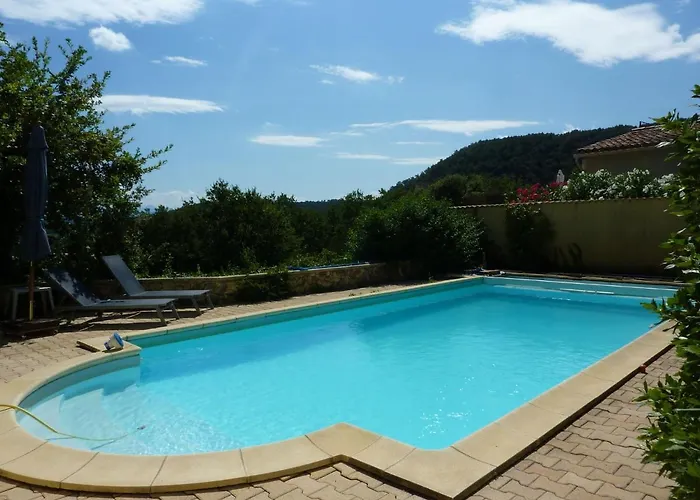 With Private Pool And Panoramic View * Saint-Paul-Trois-Châteaux